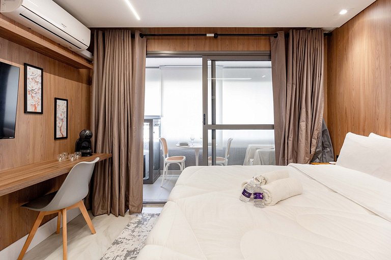 Estúdio completo em Moema ao lado do Metrô