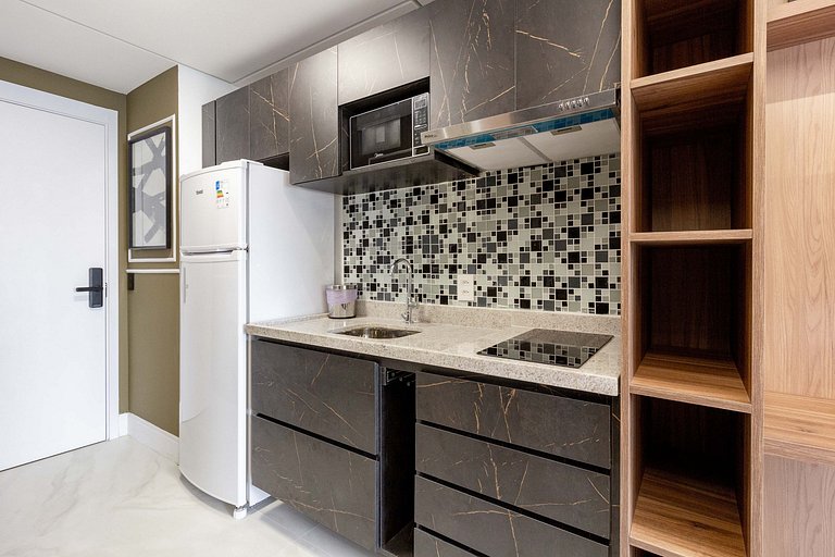 Estúdio completo em Moema ao lado do Metrô