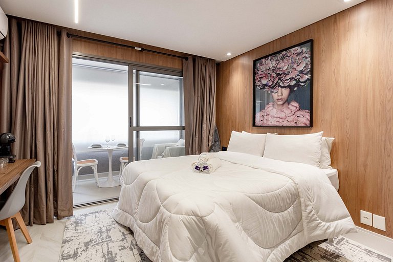 Estúdio completo em Moema ao lado do Metrô