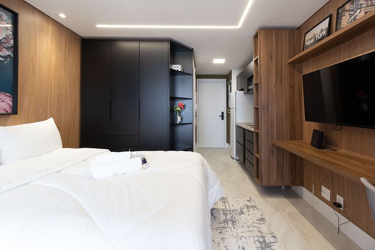 Estúdio completo em Moema ao lado do Metrô