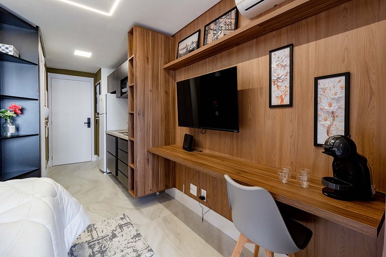 Estúdio completo em Moema ao lado do Metrô