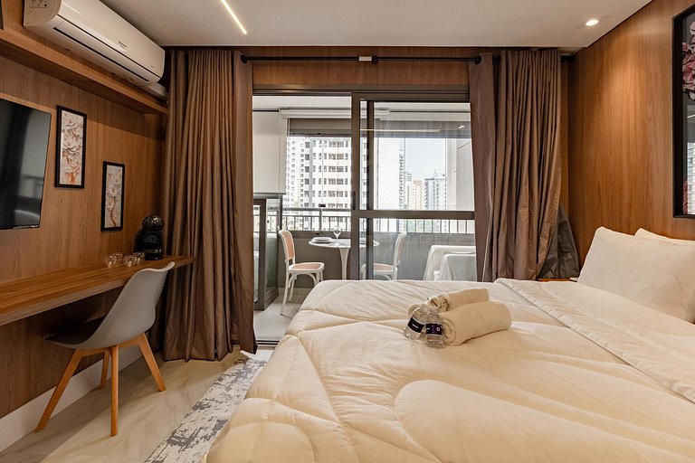 Estúdio completo em Moema ao lado do Metrô