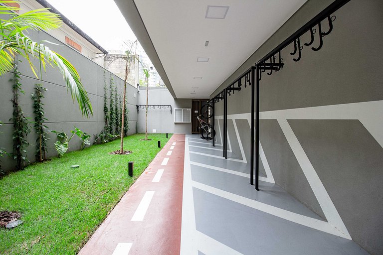 Luxo e conforto | Apto completo c/ varanda