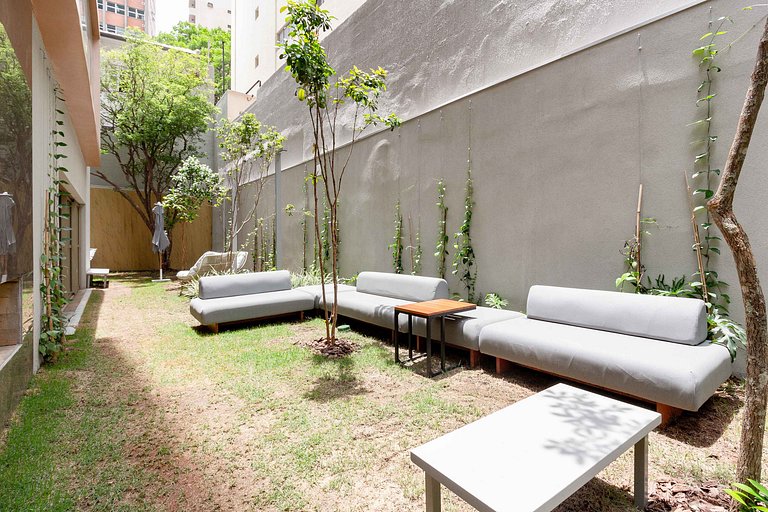 Luxo e conforto | Apto completo c/ varanda