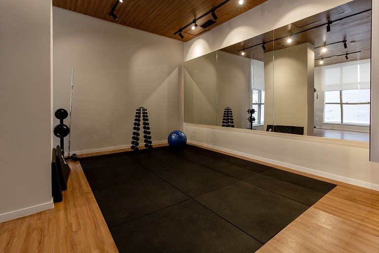 Luxo e conforto | Apto completo c/ varanda