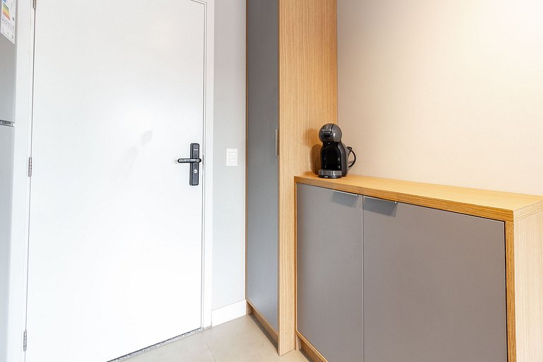 Luxo e conforto | Apto completo c/ varanda