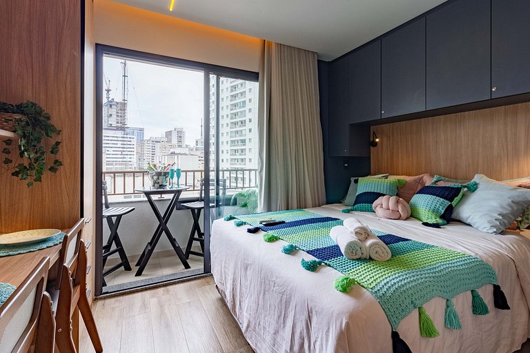 Conforto e praticidade na Paulista