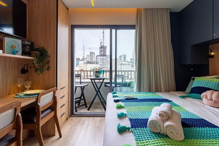 Conforto e praticidade na Paulista