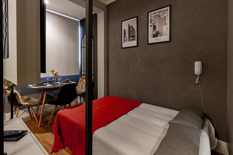 Lar aconchegante na Paulista