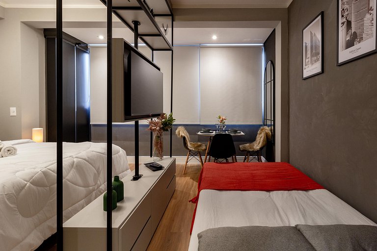 Lar aconchegante na Paulista