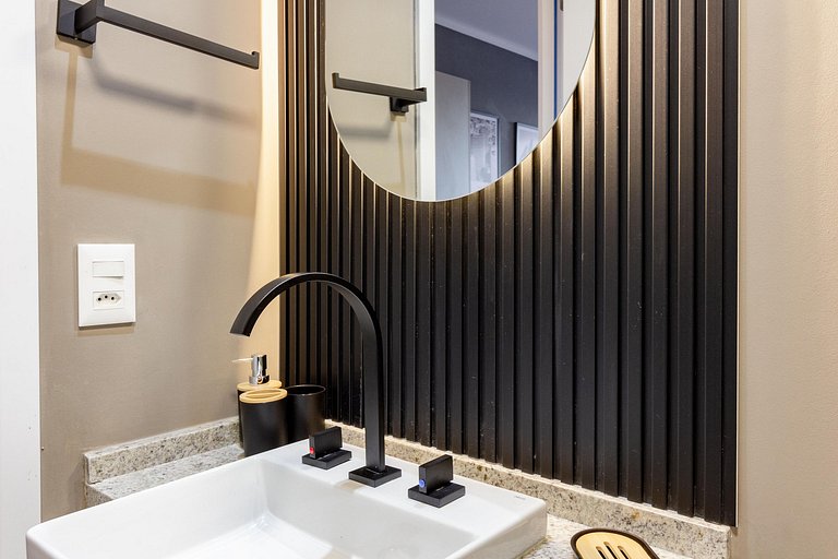 Lar aconchegante na Paulista