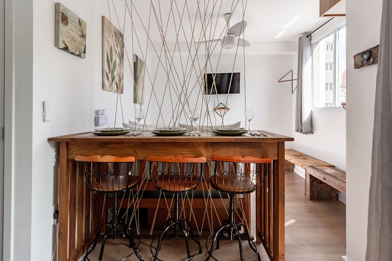 Apto Moderno | 5 Min da USP e Metrô Butantã!