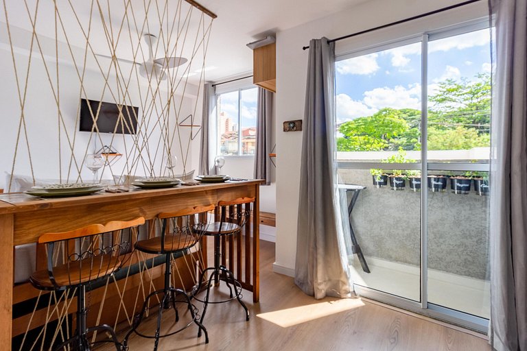 Apto Moderno | 5 Min da USP e Metrô Butantã!