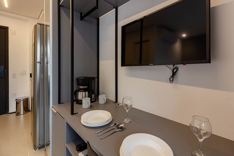 Studio Premium! 200m Metrô Brooklin