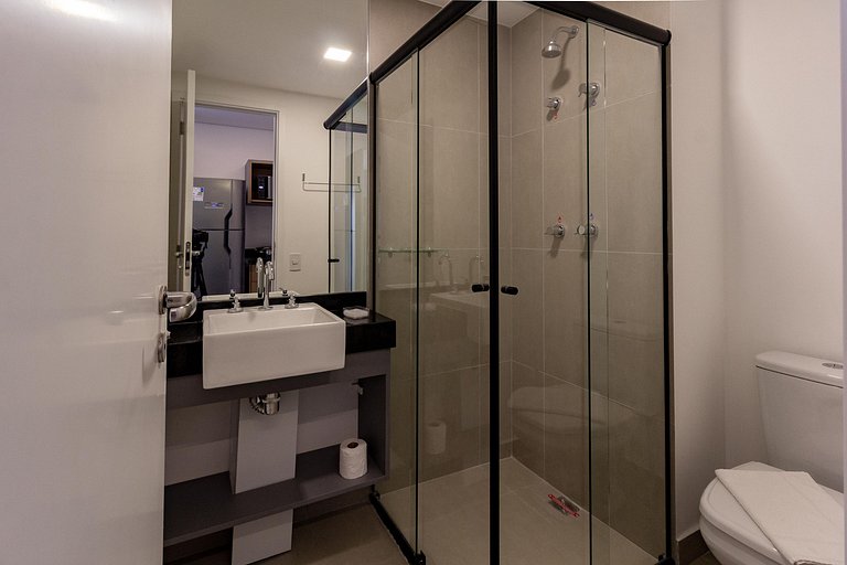 Studio Premium! 200m Metrô Brooklin