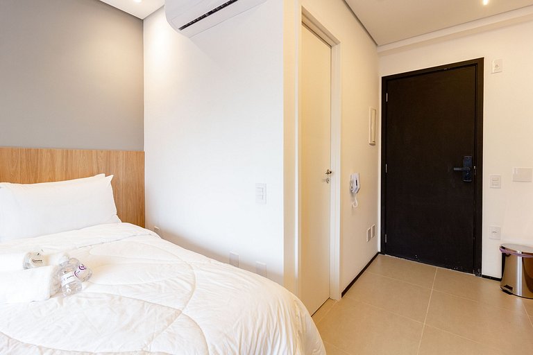 Studio Premium! 200m Metrô Brooklin