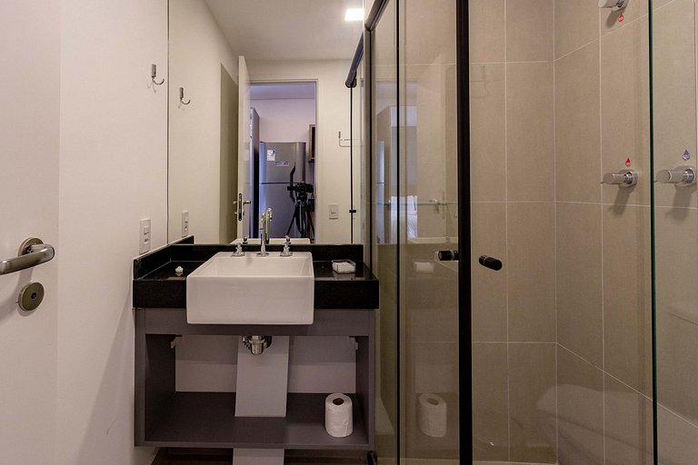 Studio Premium! 200m Metrô Brooklin