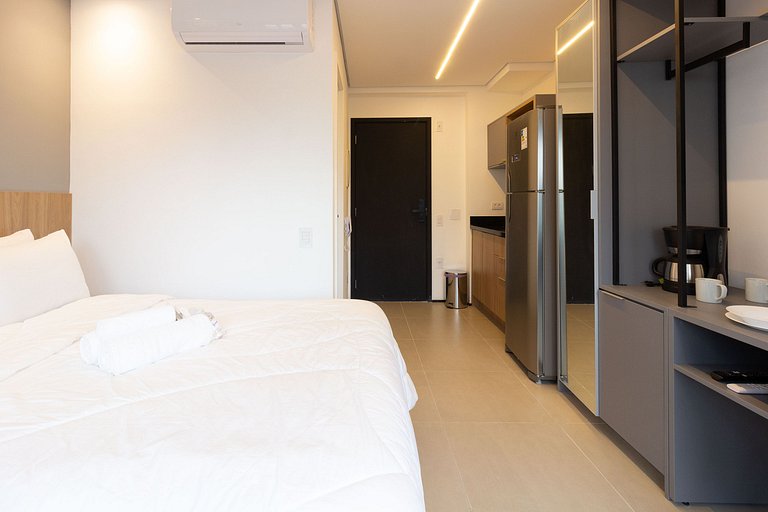 Studio Premium! 200m Metrô Brooklin