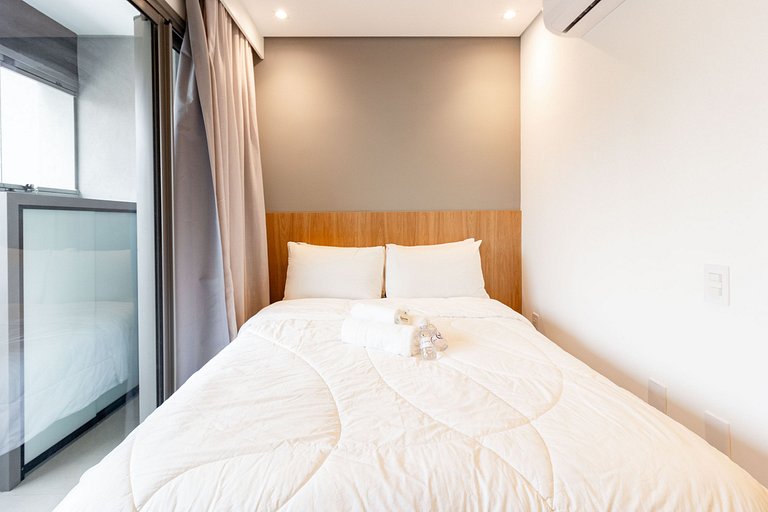 Studio Premium! 200m Metrô Brooklin