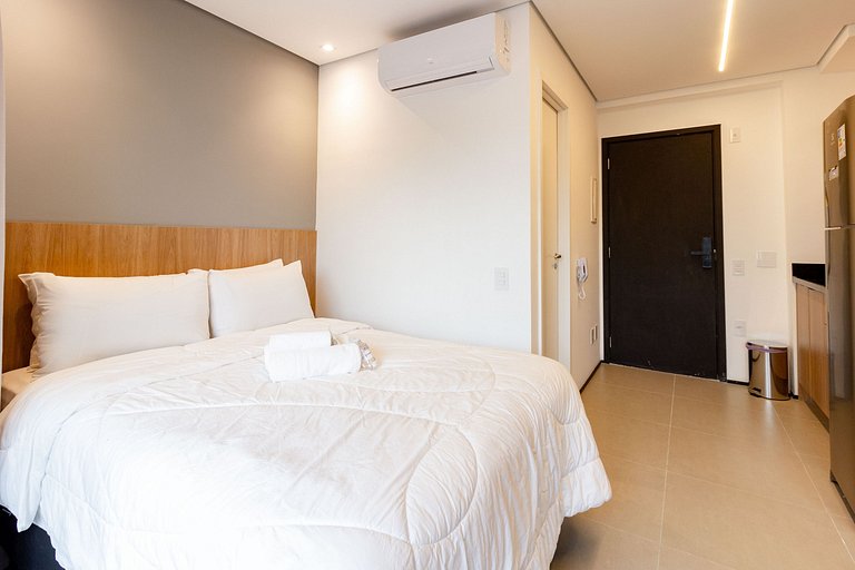 Studio Premium! 200m Metrô Brooklin