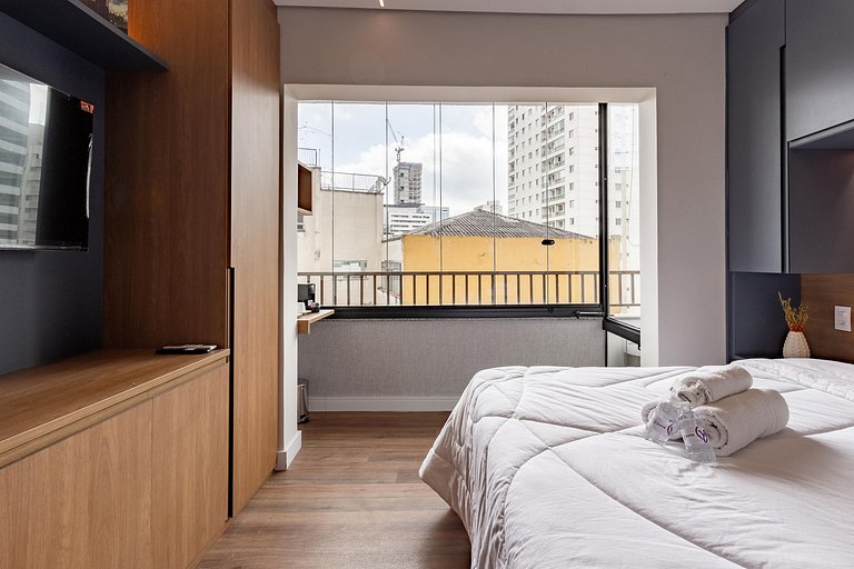 Luxo e conforto: Apto próximo da Paulista