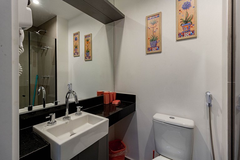 Apt encantador c/ ar condicionado próx da Paulista