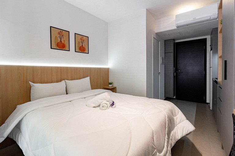 Apt encantador c/ ar condicionado próx da Paulista