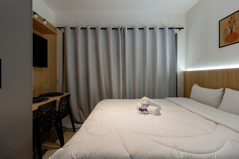 Apt encantador c/ ar condicionado próx da Paulista