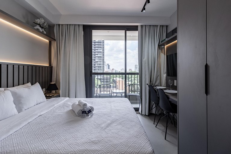 Business e Lazer! Apartamento na Paulista