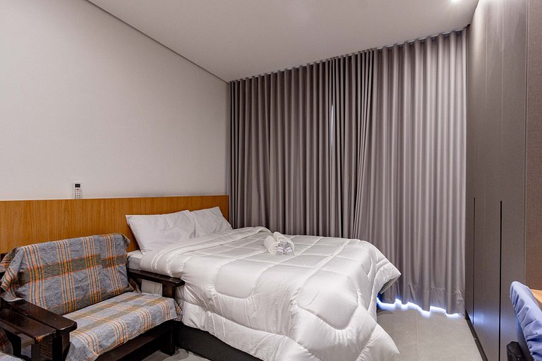 Desfrute da Vista: Charmoso Estúdio no Brooklin