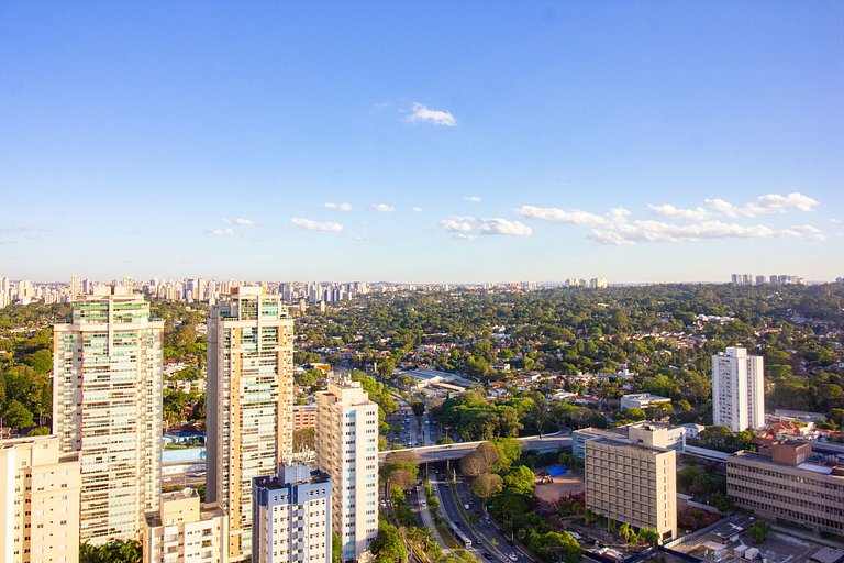 Desfrute da Vista: Charmoso Estúdio no Brooklin