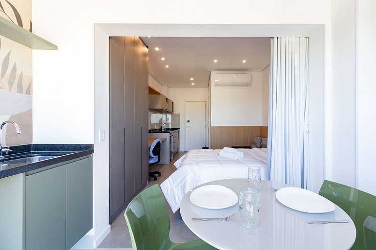 Desfrute da Vista: Charmoso Estúdio no Brooklin