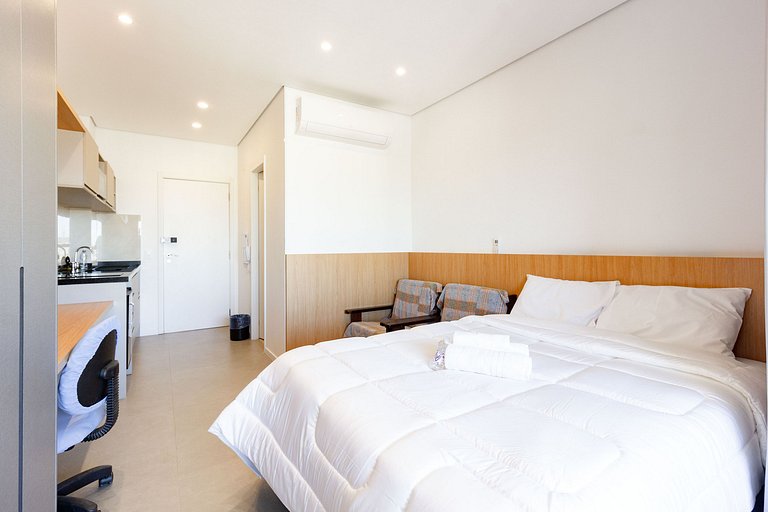 Desfrute da Vista: Charmoso Estúdio no Brooklin