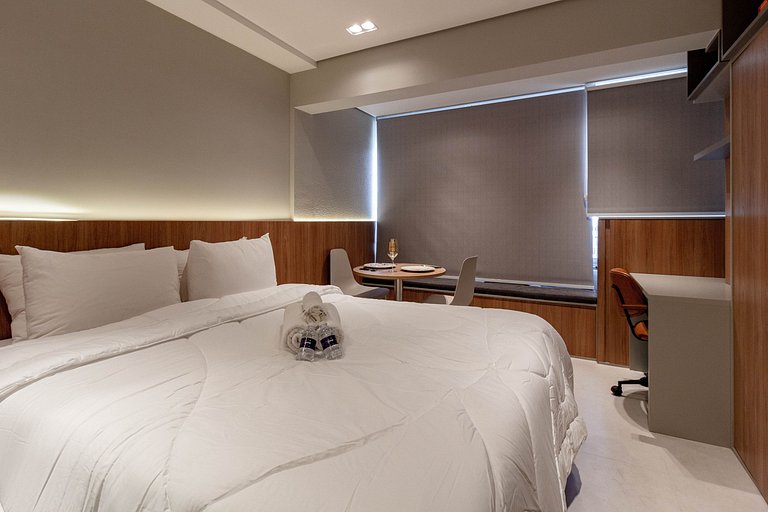 Varanda | Andar superior | Conforto em Moema