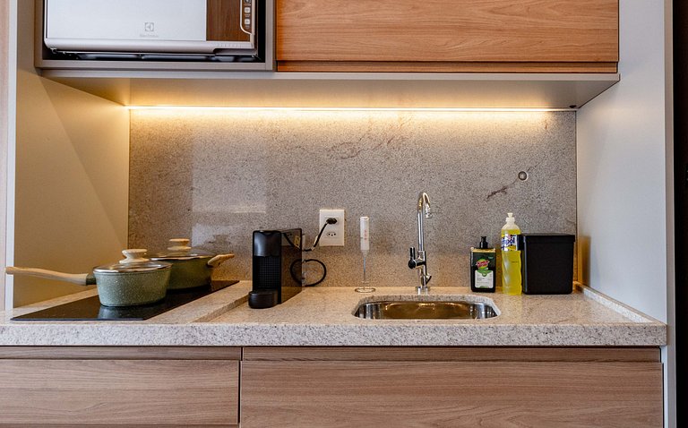 Varanda | Andar superior | Conforto em Moema