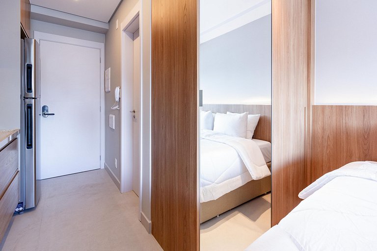 Varanda | Andar superior | Conforto em Moema