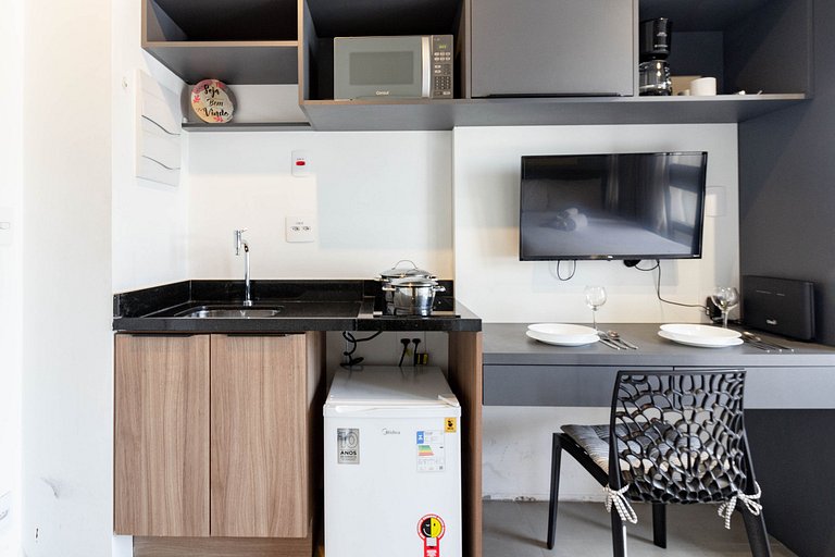 Conforto Imediato! Estúdio no jardim Paulista