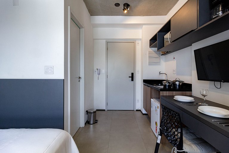 Conforto Imediato! Estúdio no jardim Paulista