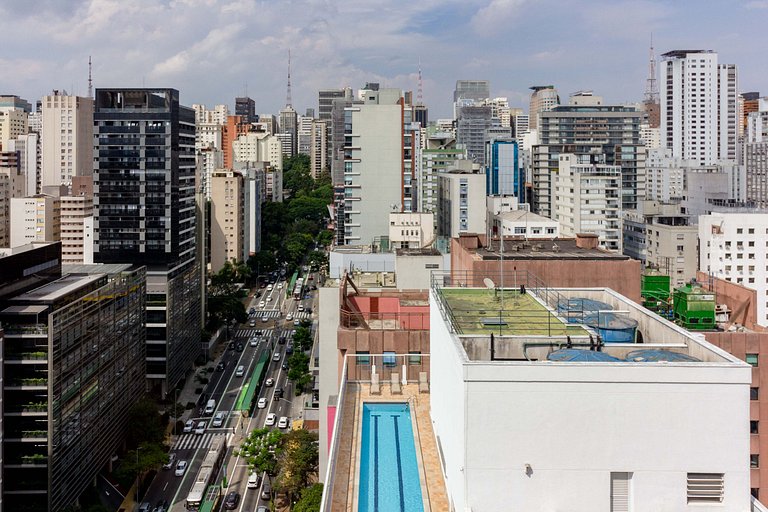 Conforto Imediato! Estúdio no jardim Paulista