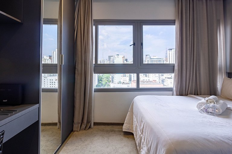 Conforto Imediato! Estúdio no jardim Paulista