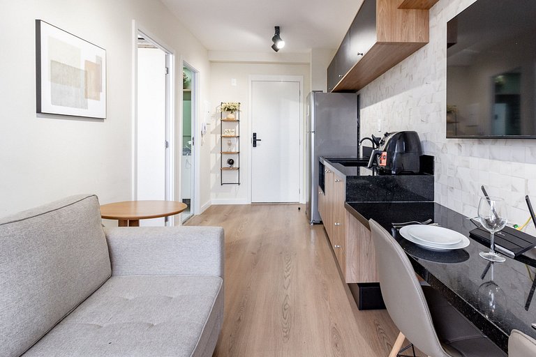 Aconchego de Moema: Apê completo c/ WI-FI