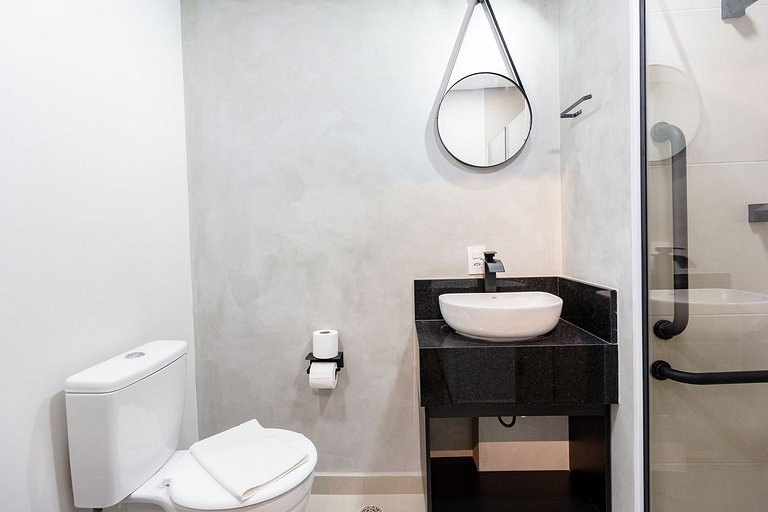 Apê moderno | Piscina | Próx à Paulista