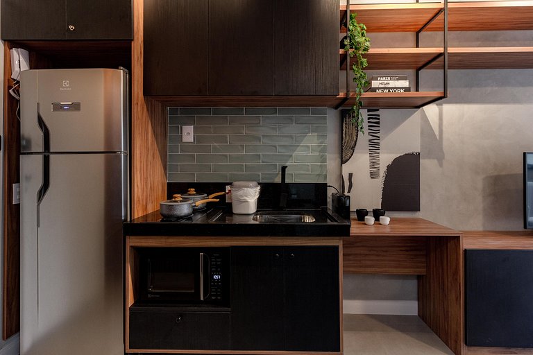 Apê moderno | Piscina | Próx à Paulista