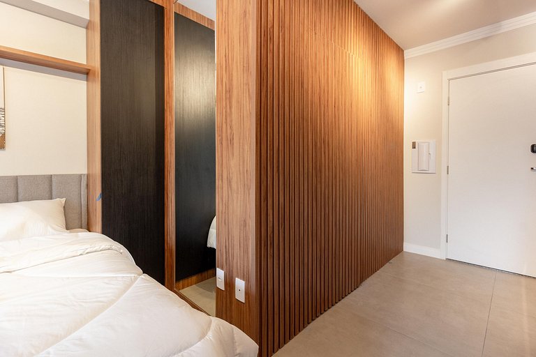 Apê moderno | Piscina | Próx à Paulista