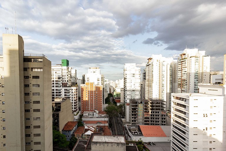 13º Andar: Conforto em plena Rua Augusta