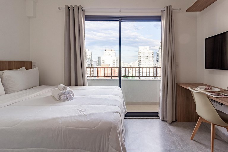 13º Andar: Conforto em plena Rua Augusta