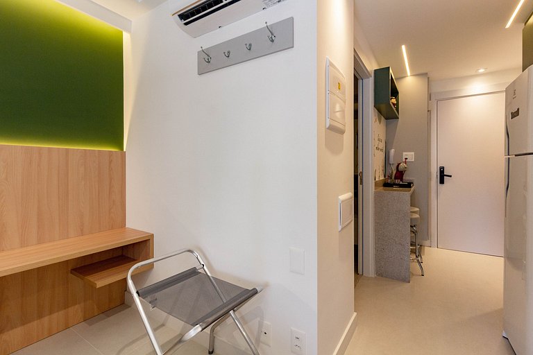 Studio em Moema com Coworking e Próximo ao Ibirapuera