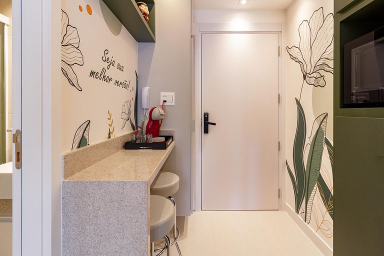 Studio em Moema com Coworking e Próximo ao Ibirapuera
