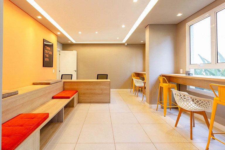 Apartamento superior de dois dorms em Moema