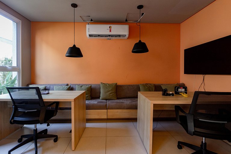 Apartamento superior de dois dorms em Moema